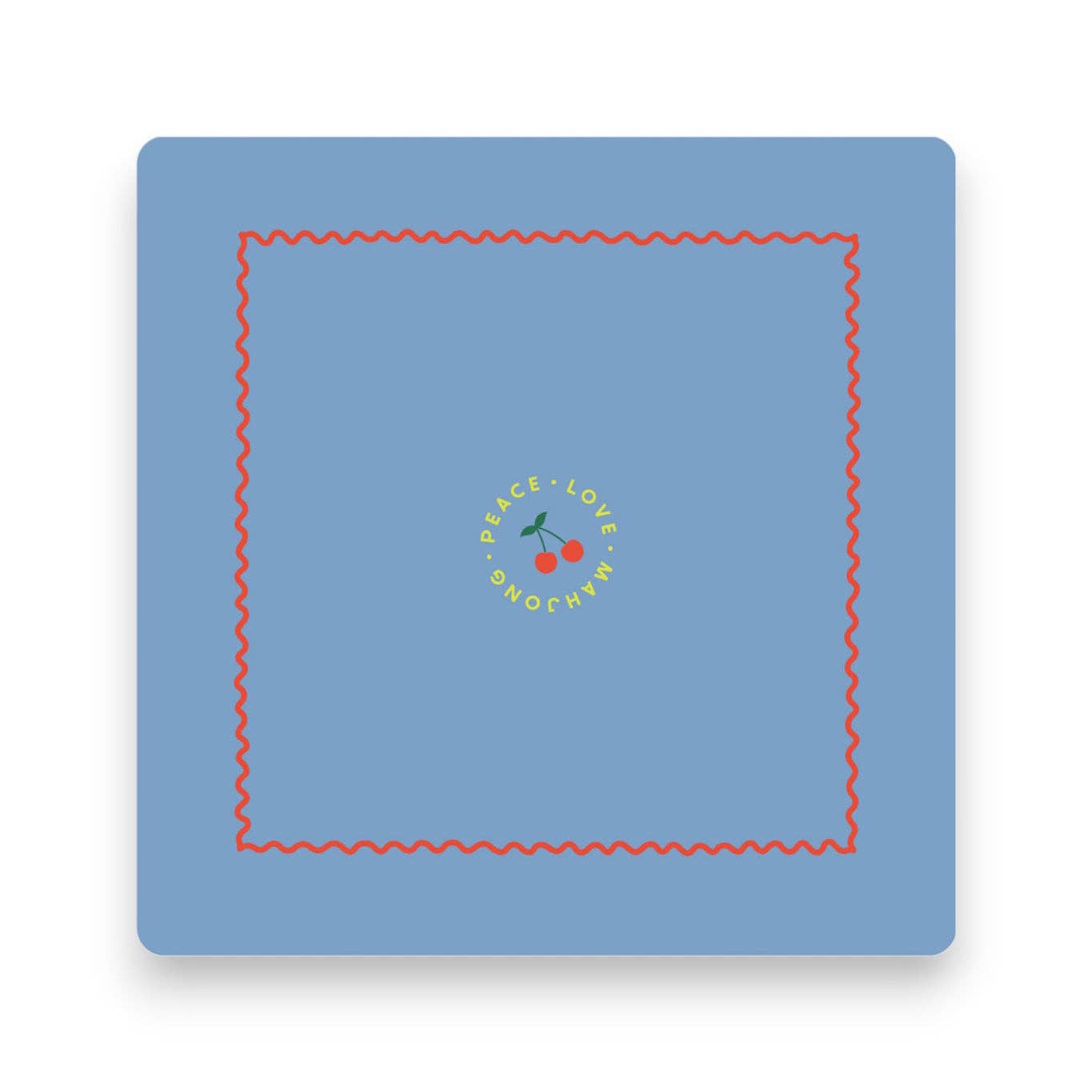 Peace Love Mahjong | French Blue Cherries