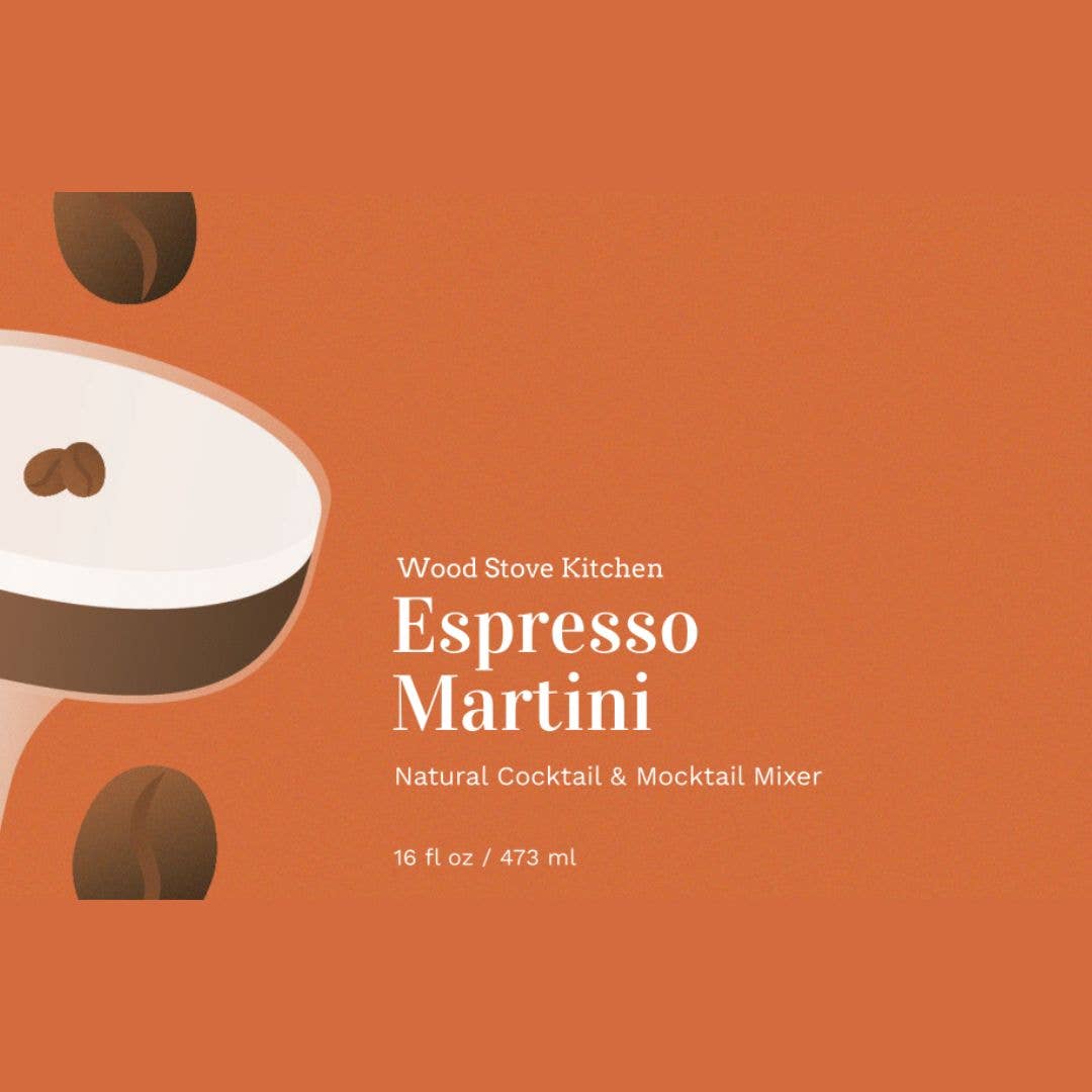 Wood Stove Kitchen Espresso Martini Cocktail Mixer