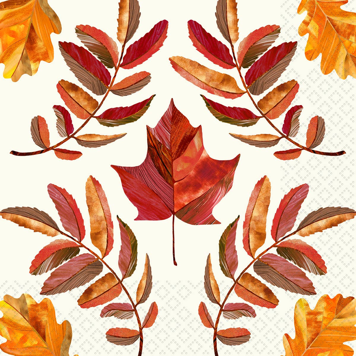 Paper Luncheon Napkin | Falling Leaves