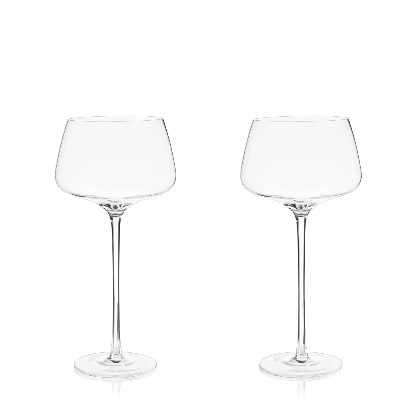Angled Crystal Amaro Spritz Glasses (set of 2)