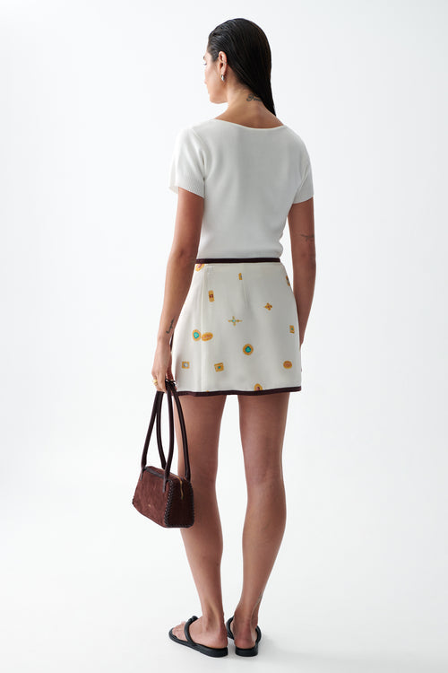 Sancia Bonnie Skirt | Leuer Print