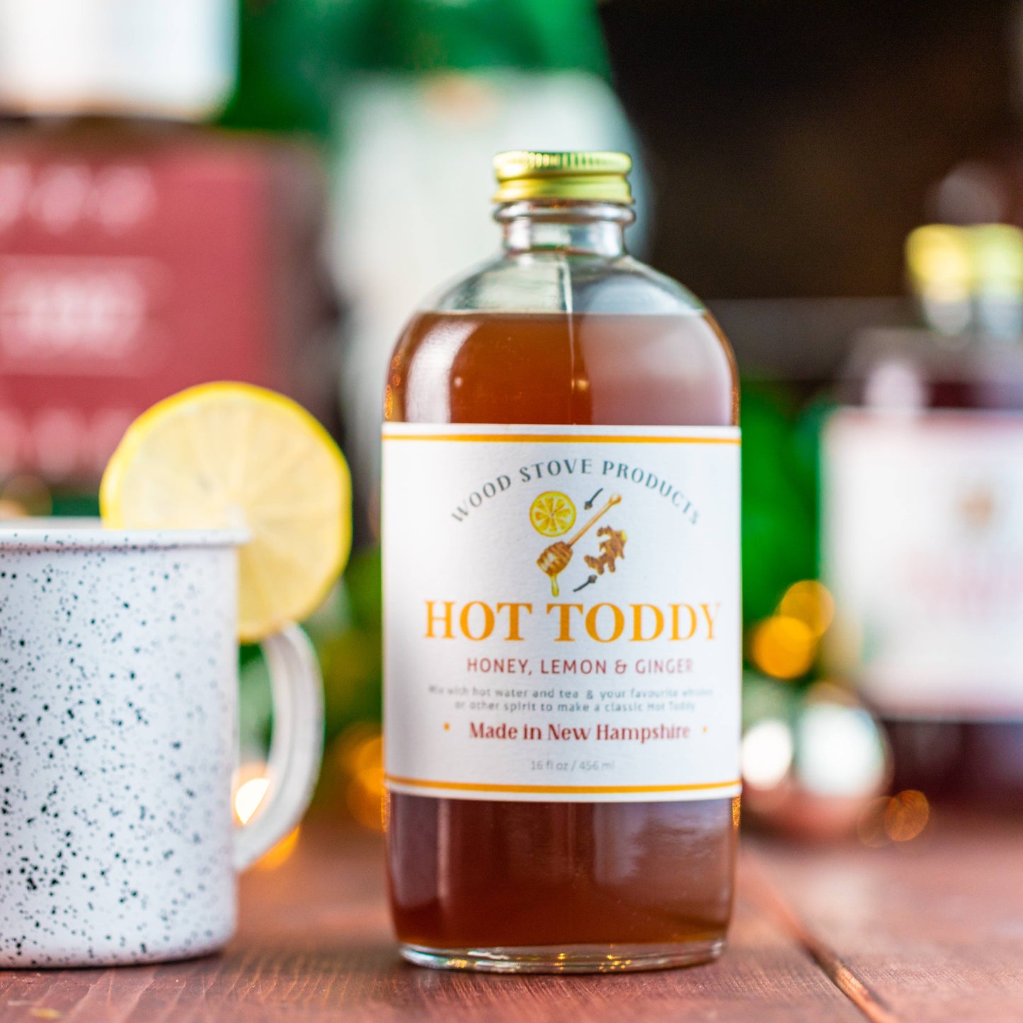 Wood Stove Kitchen Hot Toddy Cocktail Mixer
