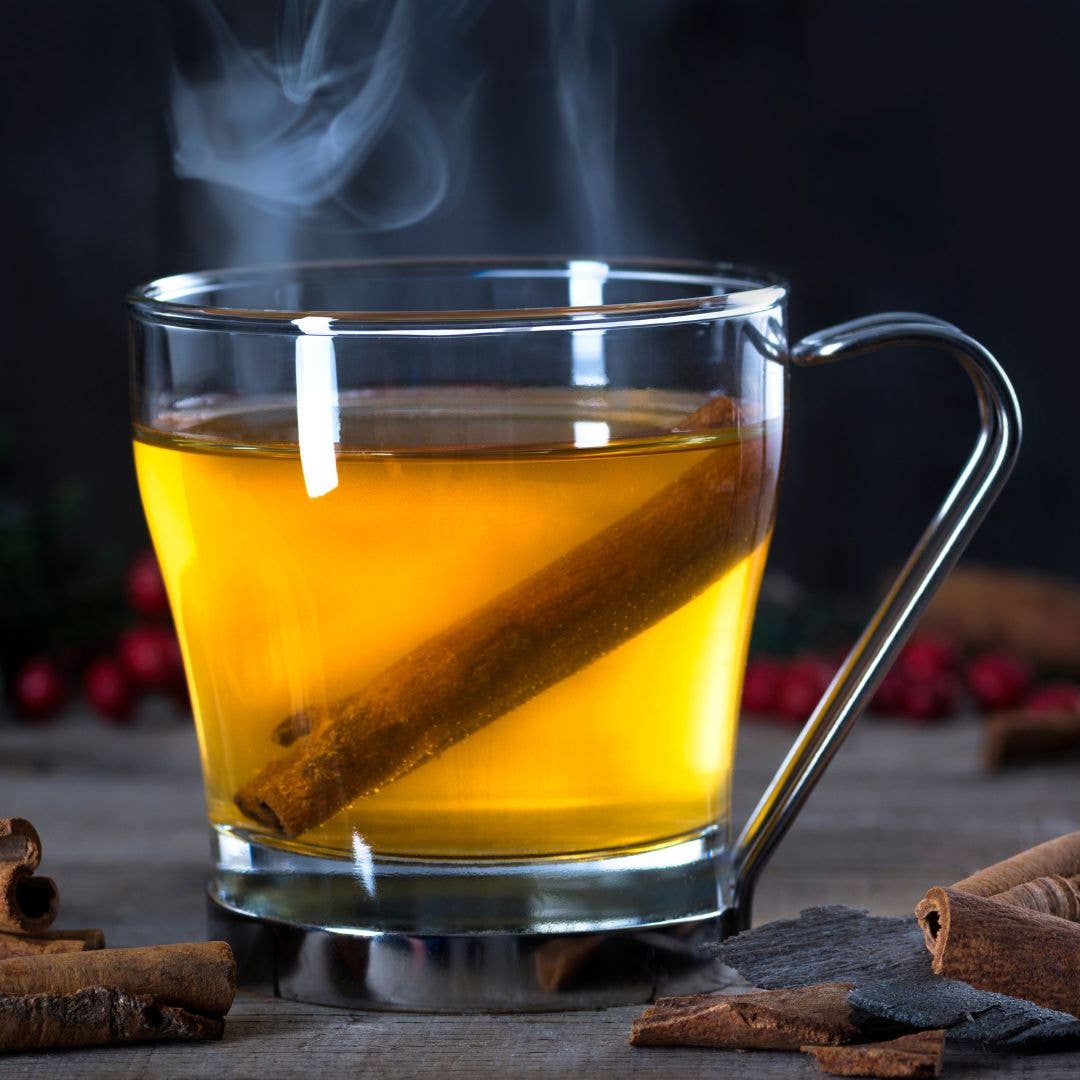 Wood Stove Kitchen Spiced Apple Hot Toddy Cocktail Mixer