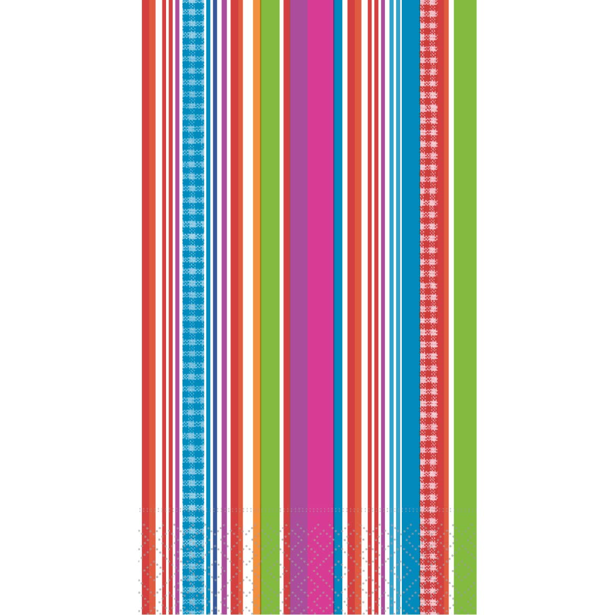 Colorful Stripes Paper Guest Towels
