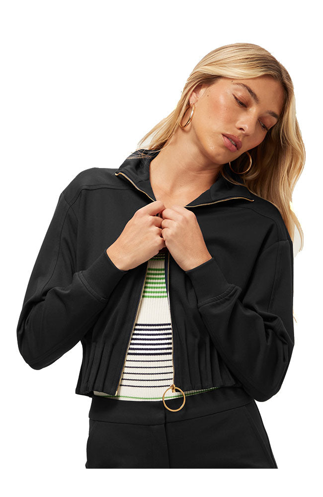 Trina Turk Outrun Jacket in Black