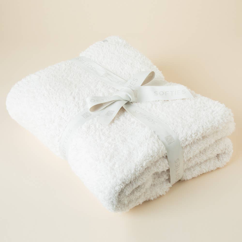 Ultra-Lite Marshmallow 54" x 72" Blanket- Almond