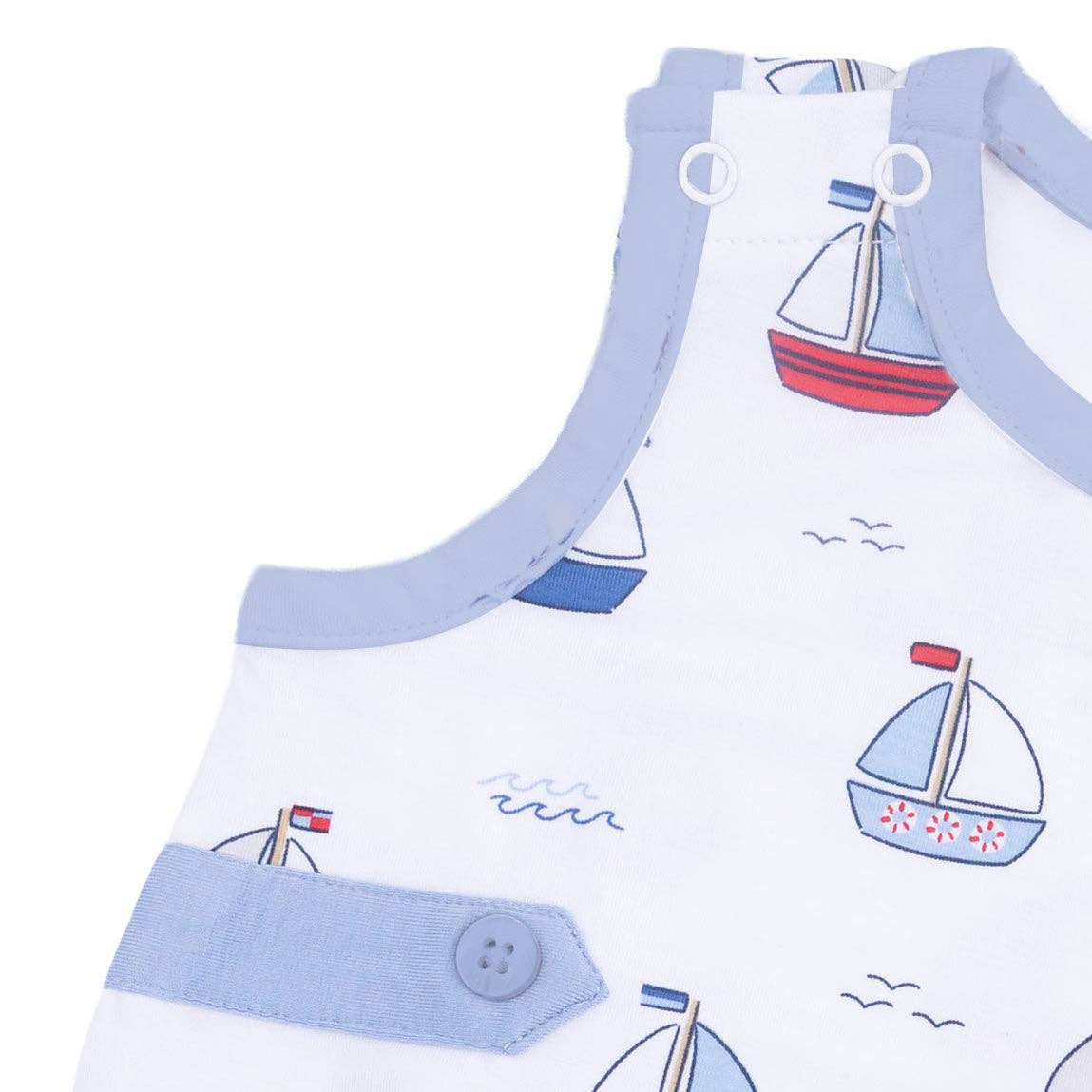 Angel Dear Bubbly Sailboats | Blue Bubble