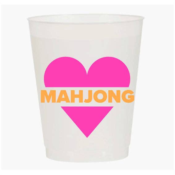 Heart Mahjong Frost Flex Cups