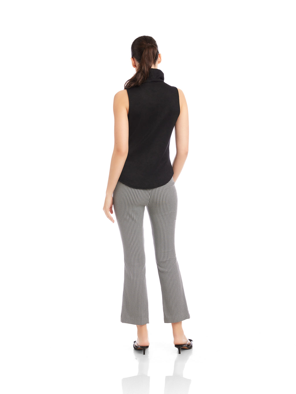 Fifteen Twenty Abbey Turtleneck Tank in Black