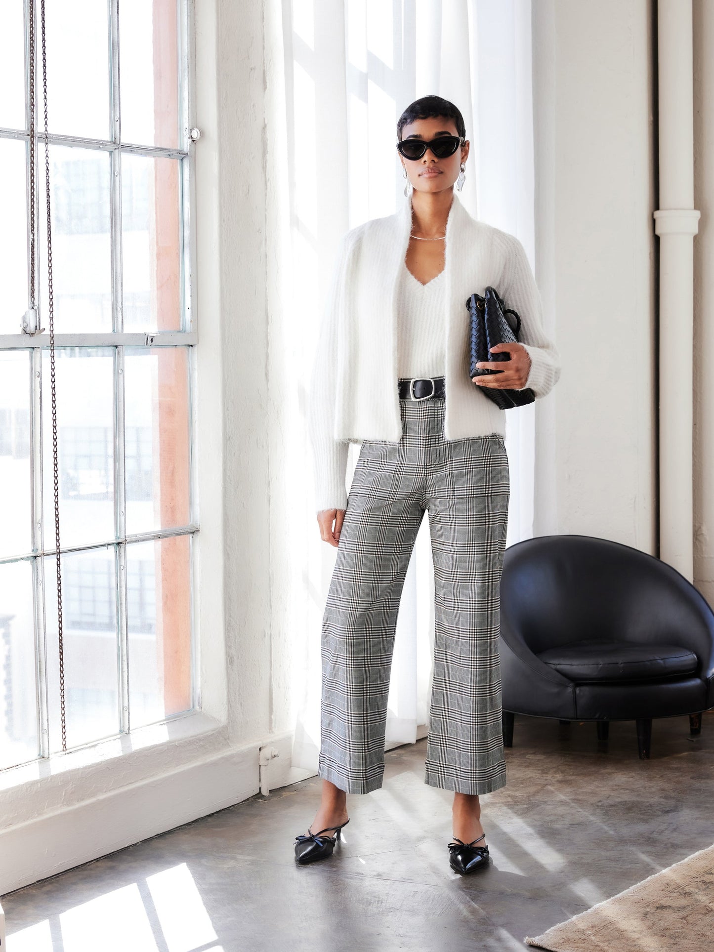Fifteen Twenty Rylee Crop Pant in Plaid