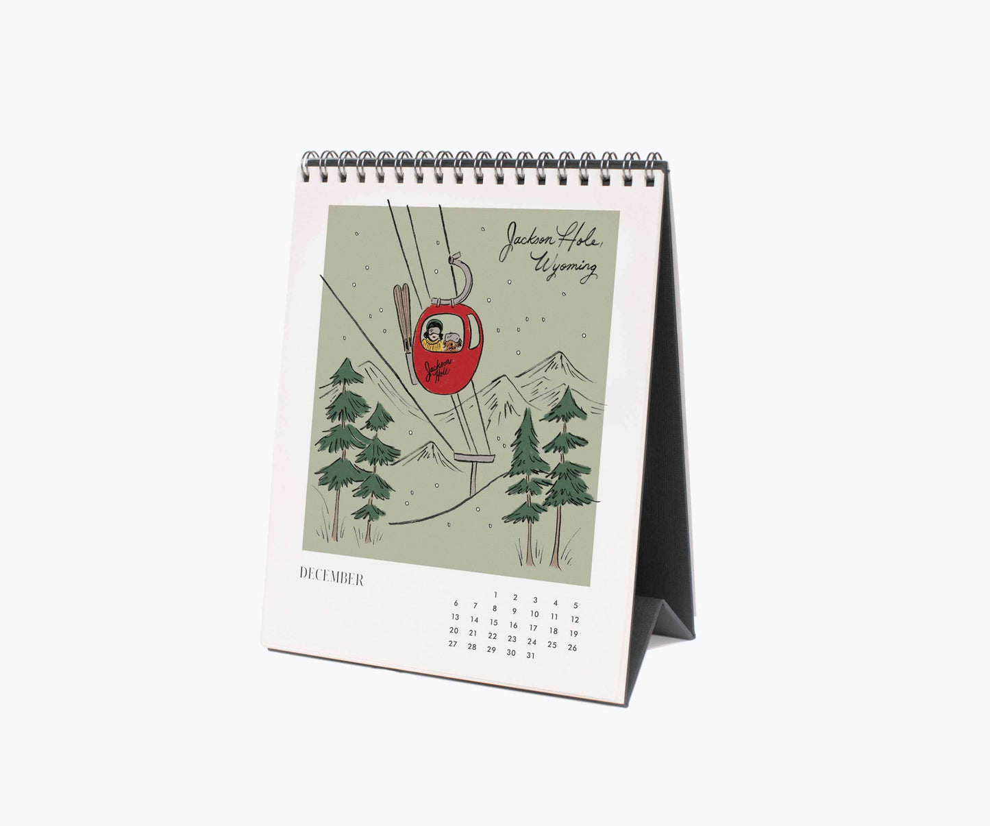 Rifle 2026 Travel Sketchbook Desk Calendar