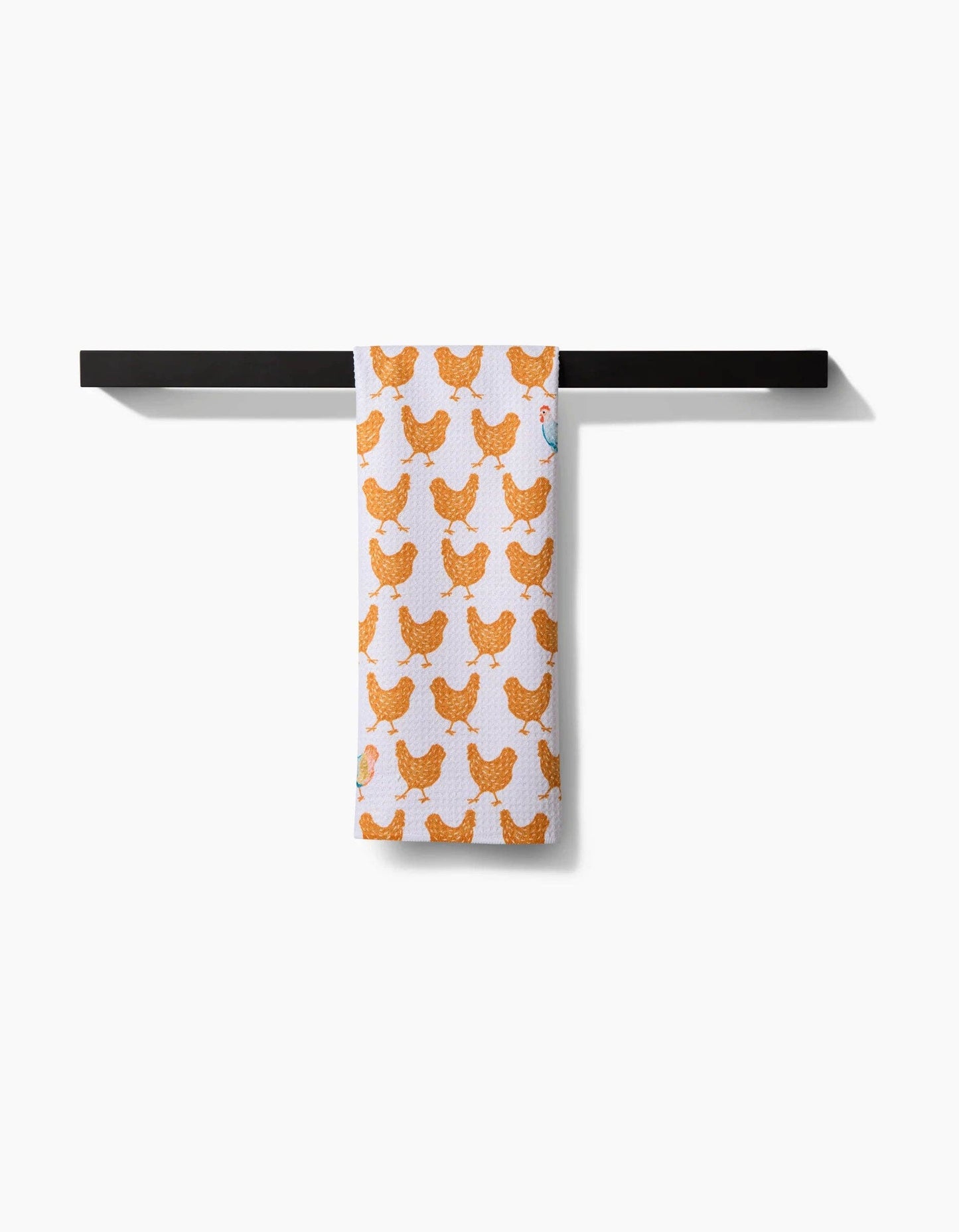 Geometry Fun Spring Chicks Tea Towel