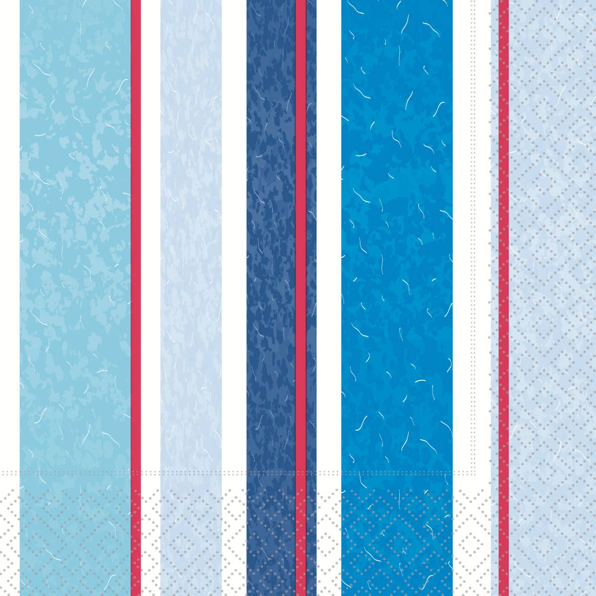 Marina Stripes Paper Lunch Napkins