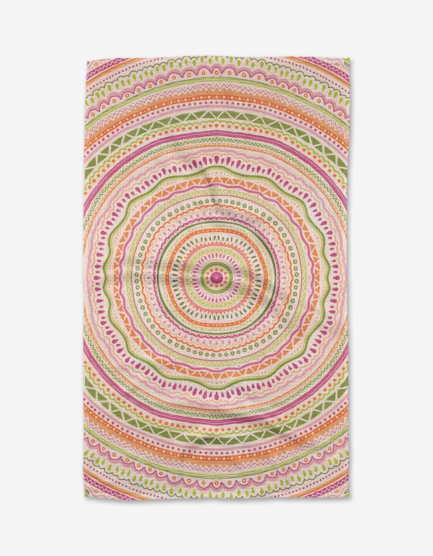 Geometry Bohemian Spring Tea Towel