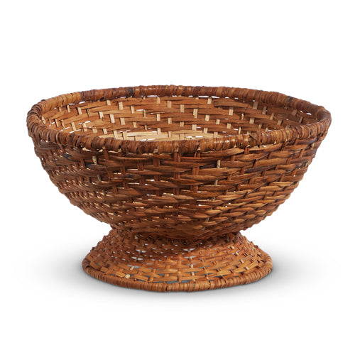 Woven Footed Bowl