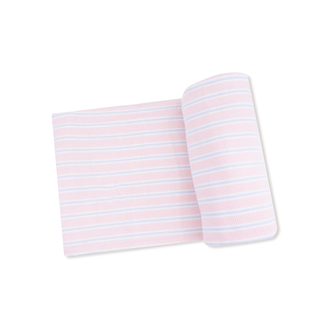 Angel Dear Pink Stripe Swaddle Blanket