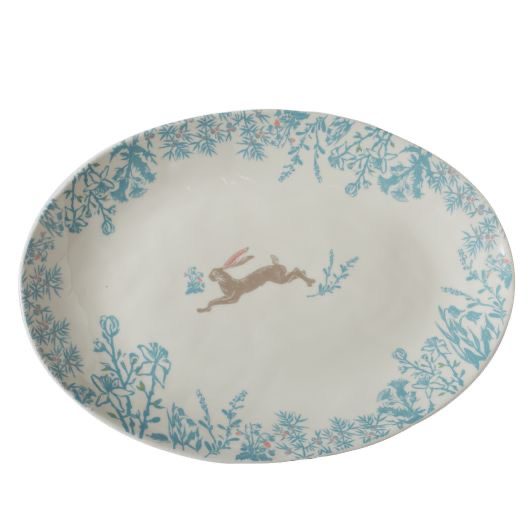 Blue Jack Rabbit Platter