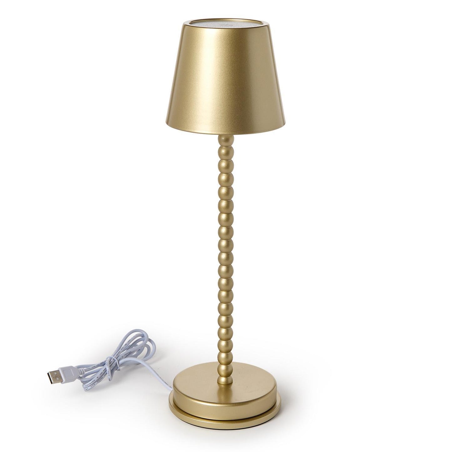 Gold Table Lamp w/ Charging Base in GB