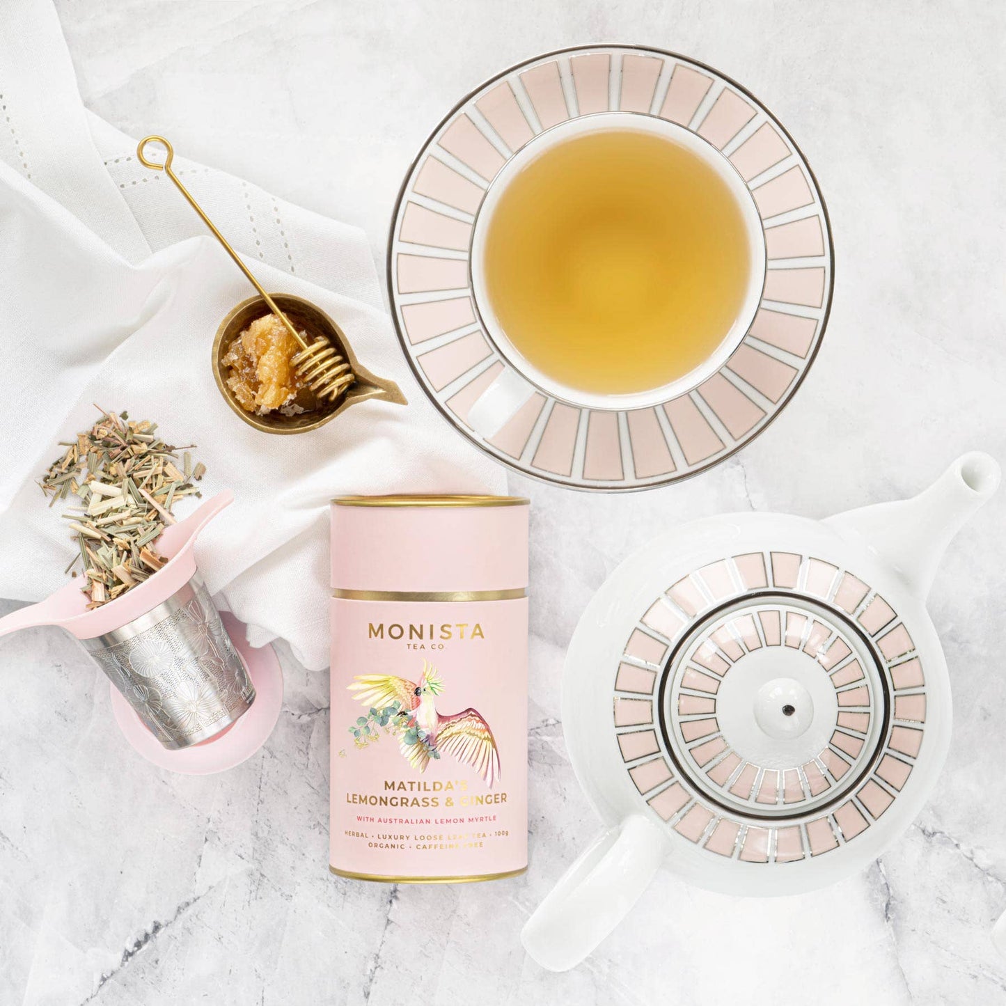 Monista Tea Co. - Matilda's Lemongrass & Ginger Tea
