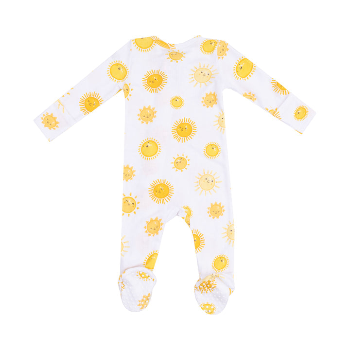 Happy Suns 2 Way Zipper Footie