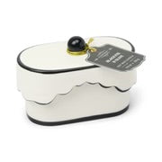 Paddywax Cherie Porcelain Ceramic Candle | Black Fig & Olive 5.5 Oz