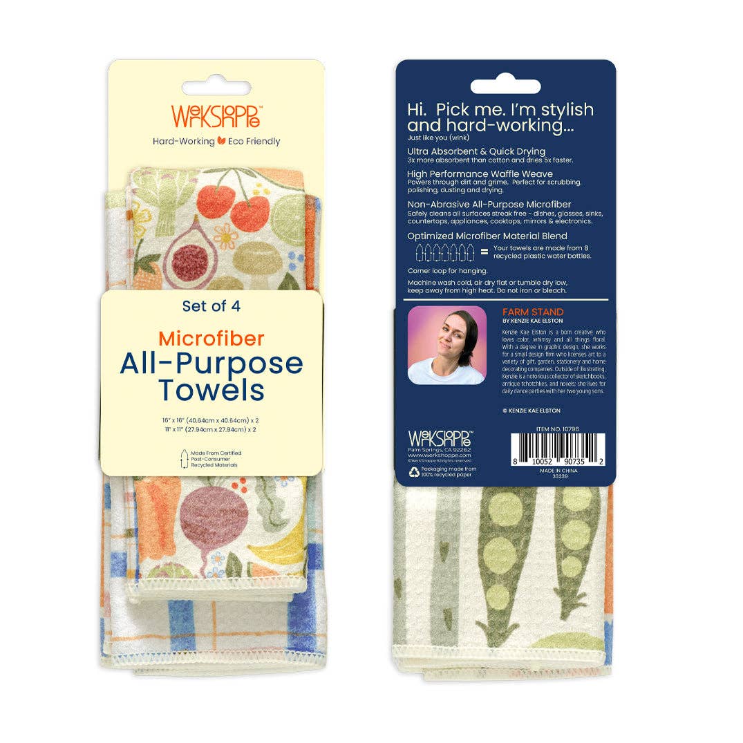 Farm Stand All Purpose Microfiber Towel Set
