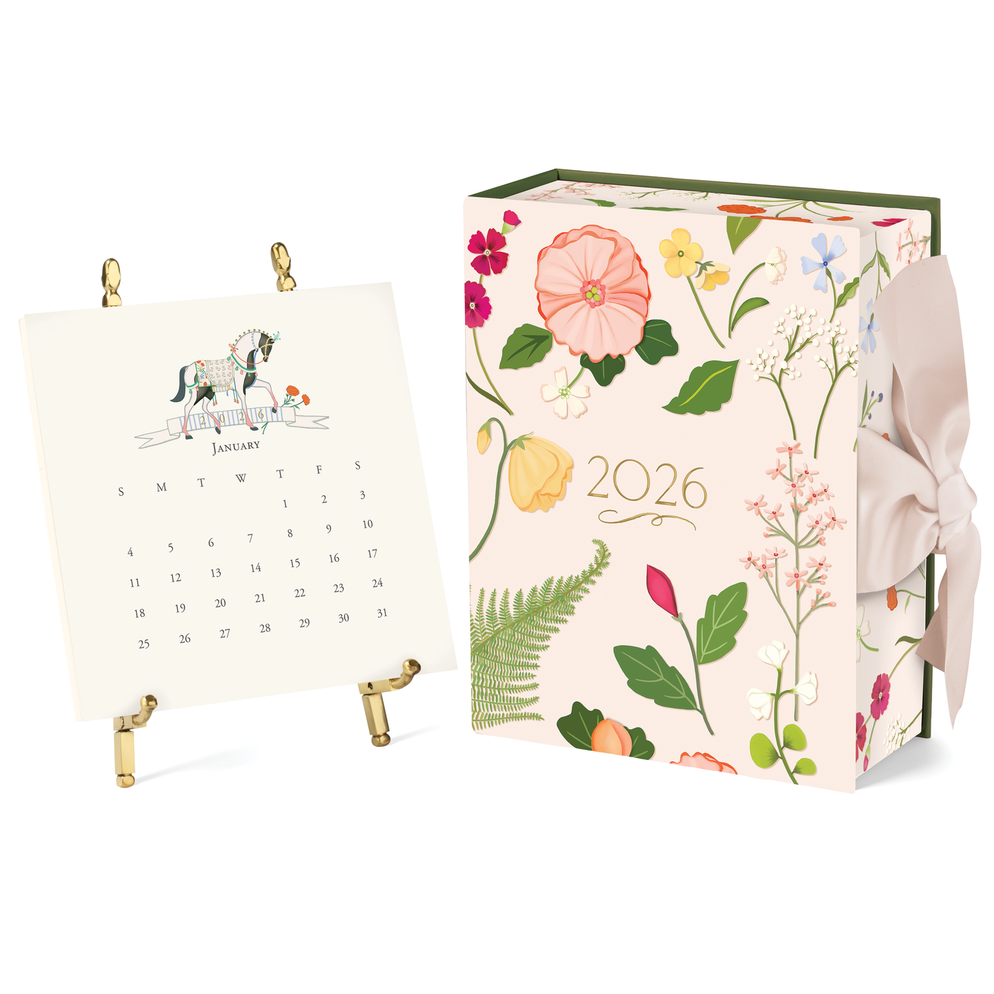 Karen Adams Designs 2026 Classic 12 Month Desk Calendar