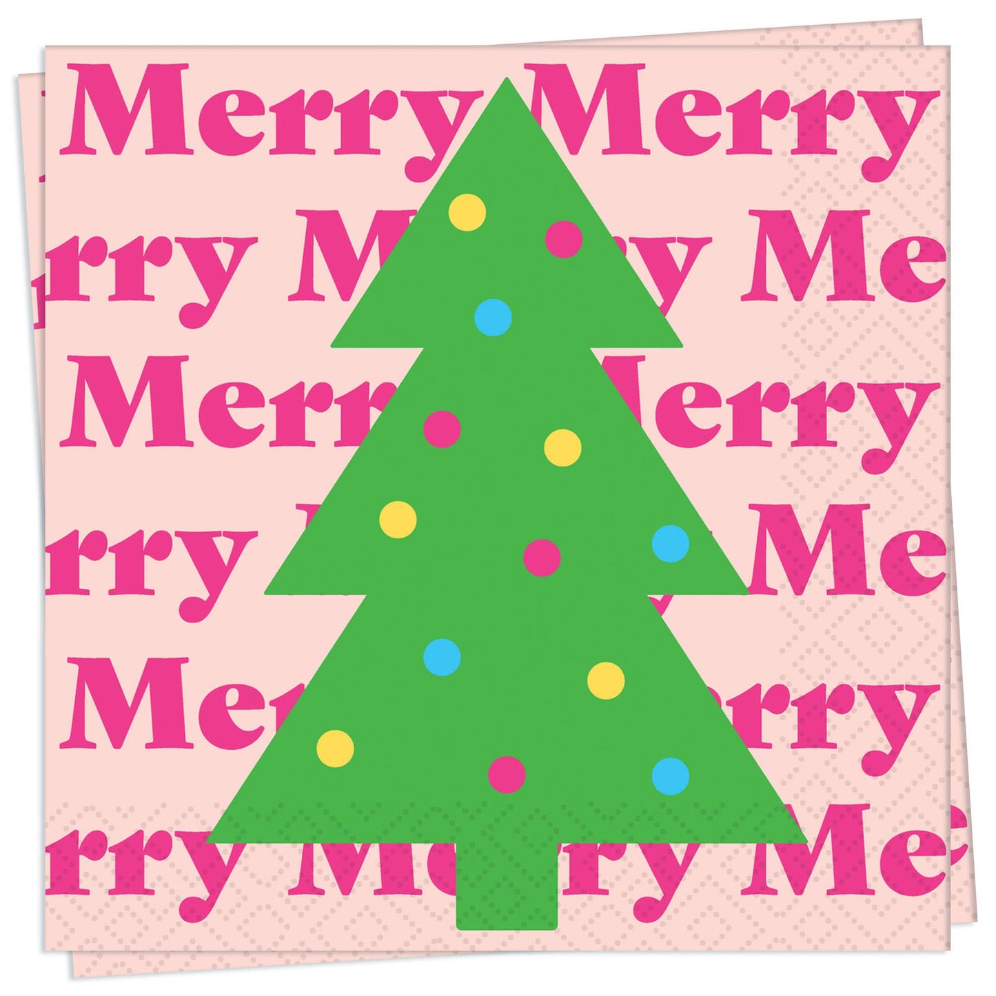 Christmas Merry Paper Luncheon Napkin