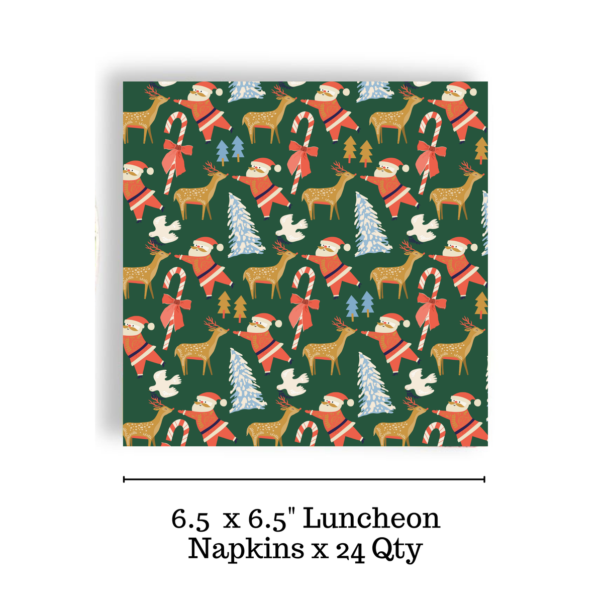 Paper Holiday Luncheon Napkin | Feliz Navidad