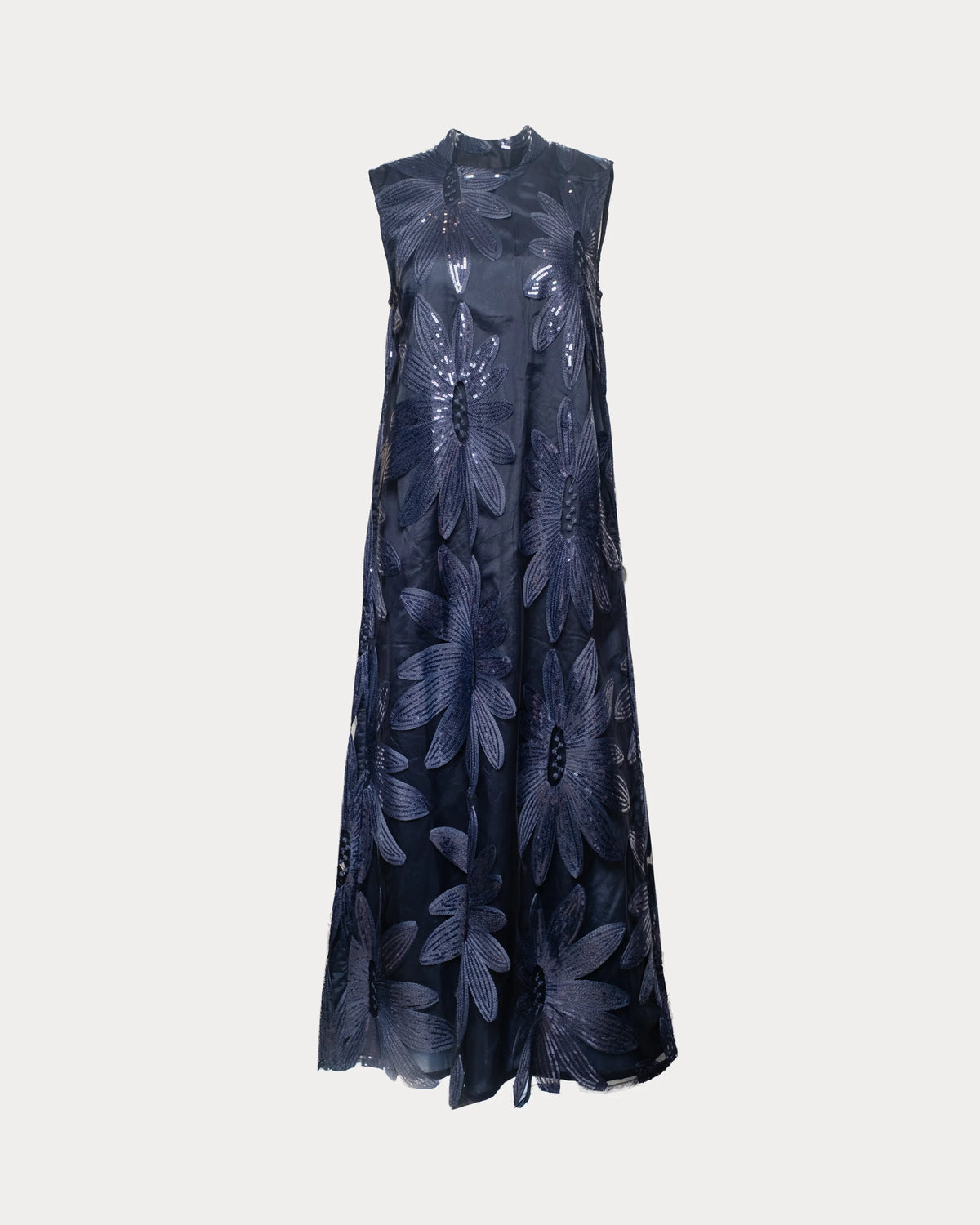 Frances Valentine Alice Dress with Sleeves | Navy