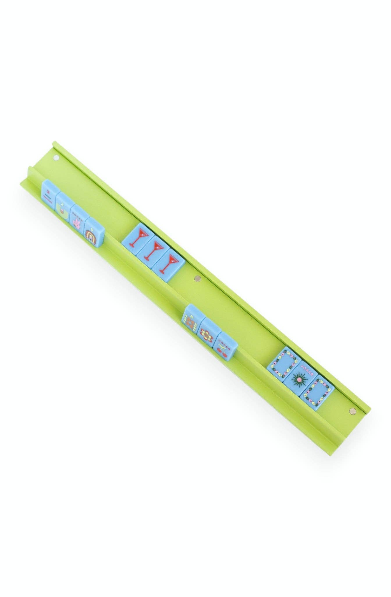 Peace Love Mahjong Mahjong Racks & Pushers | Chartreuse