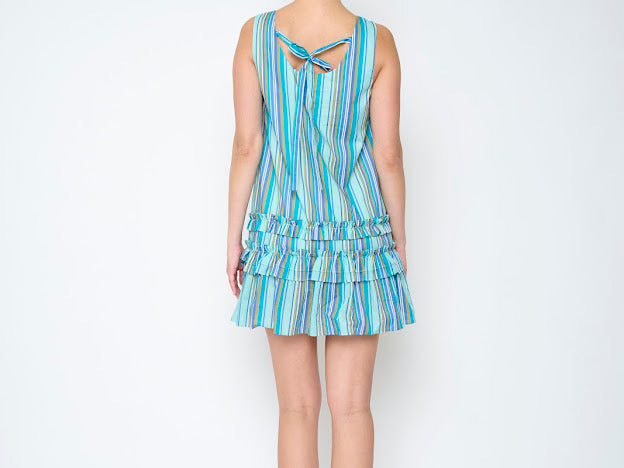 Flora Bea Dori Dress | Super Stripe