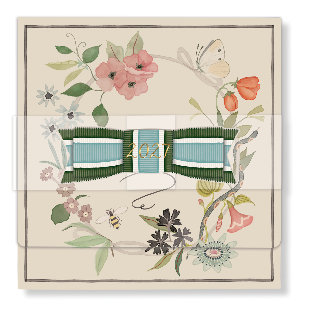 Karen Adams Designs Classic Desk Calendar | 2027 Refill
