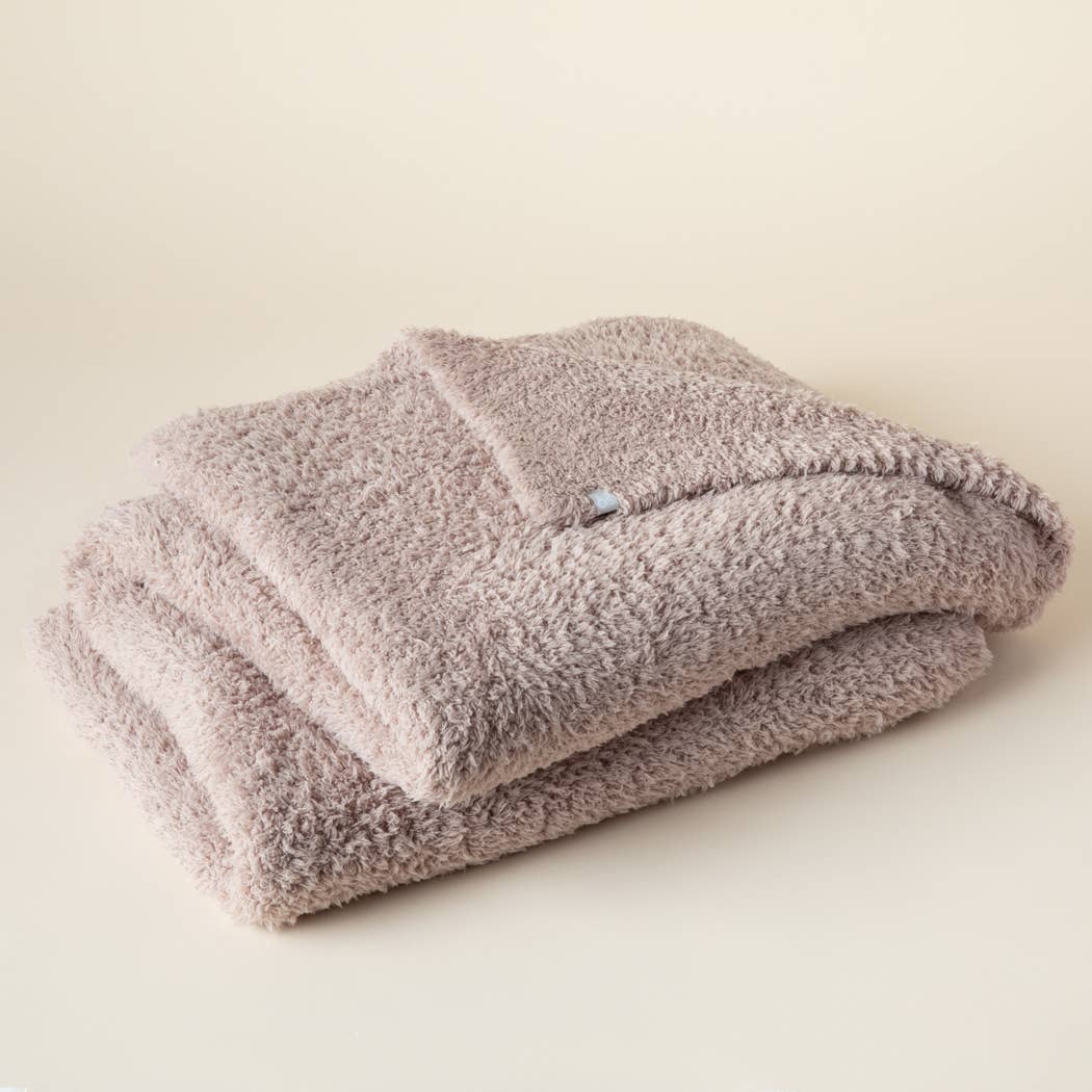 Ultra-Lite Marshmallow 54" x 72" Blanket- Almond