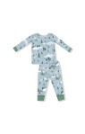 Angel Dear Winter Fun Skiers Loungewear Set