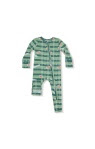 Angel Dear Football Field - Glow in the Dark - 2 Way Zipper Romper