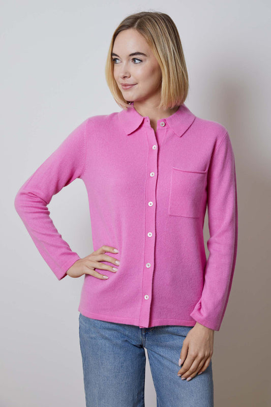 Cashmere Chateau Rose Boyfriend Sweater