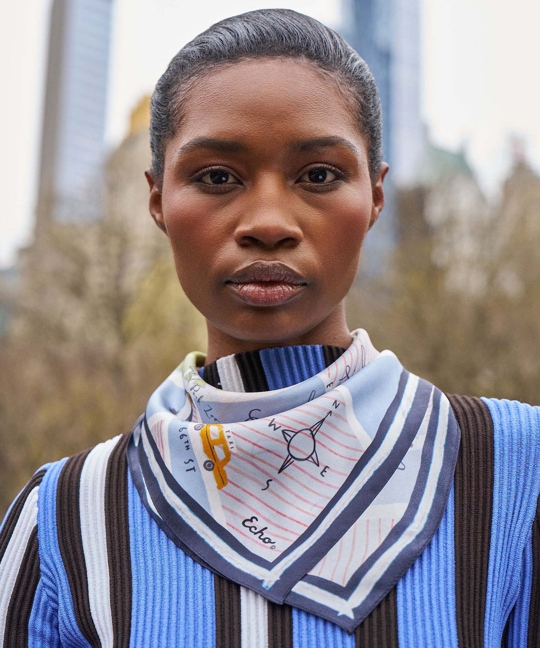 Echo Central Park Silk Bandana