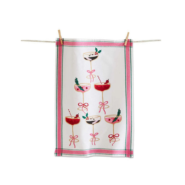 Cocktail Tower Dishtowel