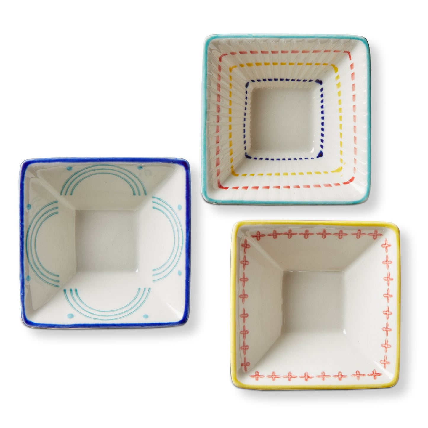 Geo Dish Assortment Of 3