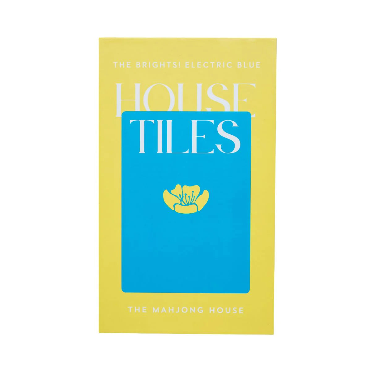 The Mahjong House | Electric Blue House Tiles