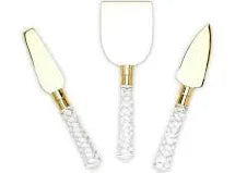 Crystal Clear Cheese Knives