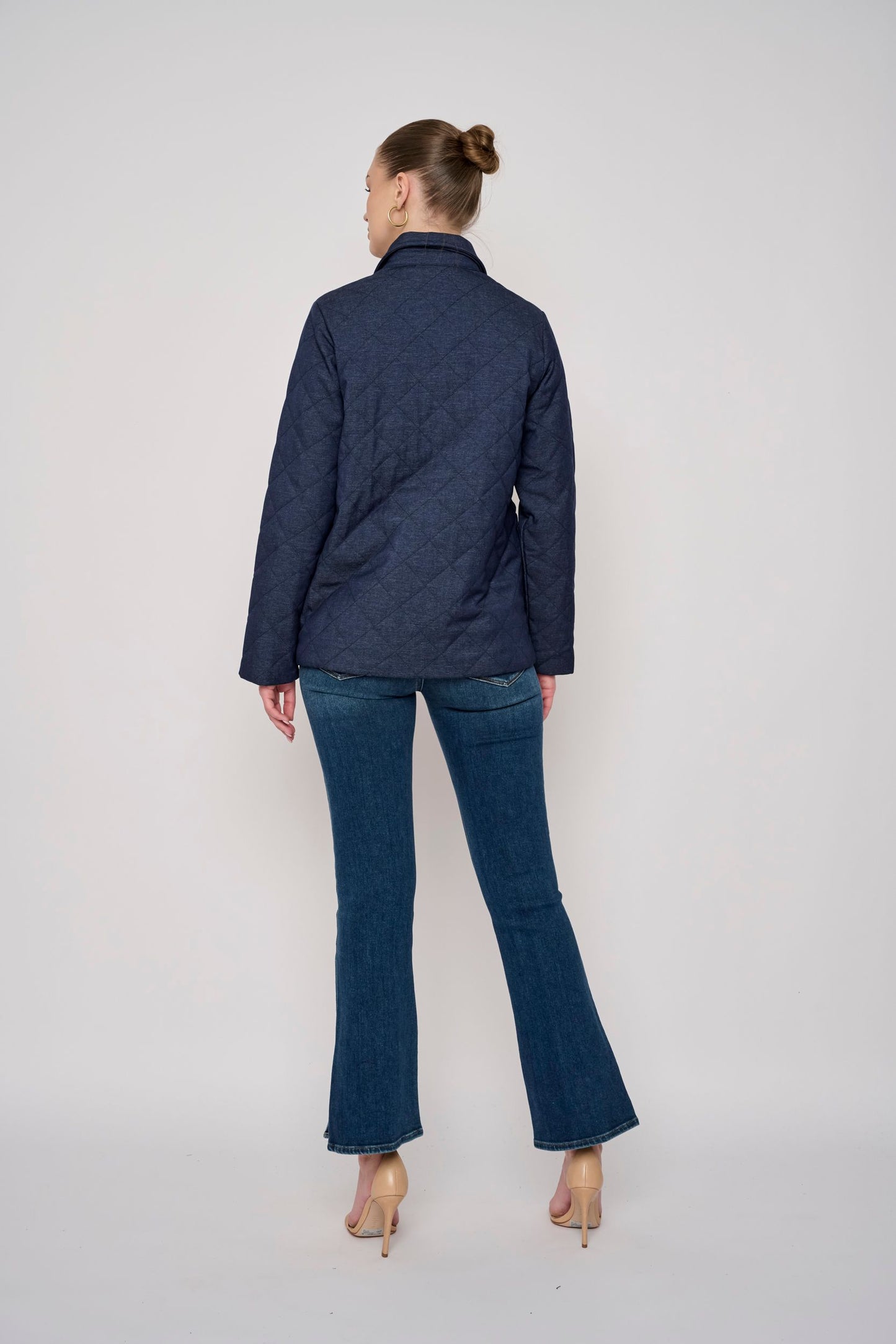 Flora Bea Janeen Coat | Denim