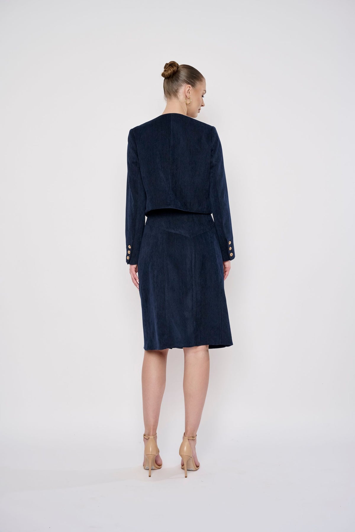 Flora Bea Hugo Skirt | Navy Denim