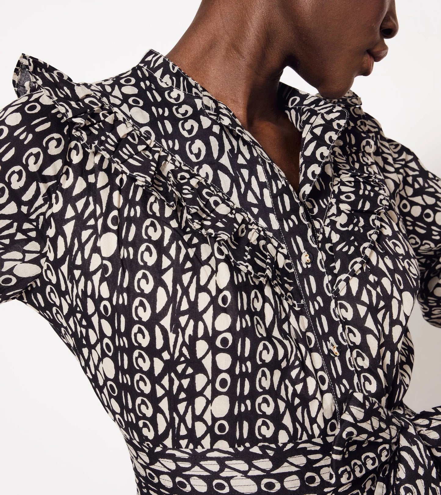 Cleobella Antonia Paseo Print Mini Dress