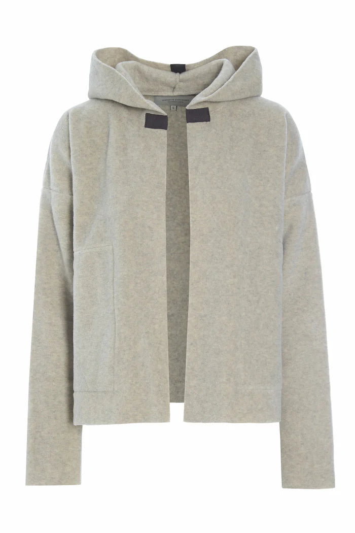 Henriette Steffensen Sporty Cardigan in Sand