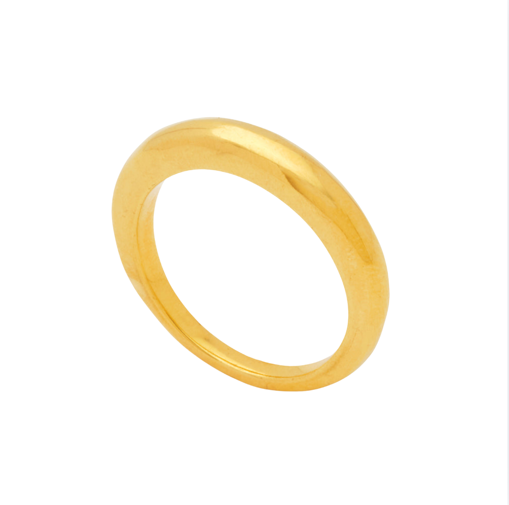 Lucas Jack Band Ring | Gold