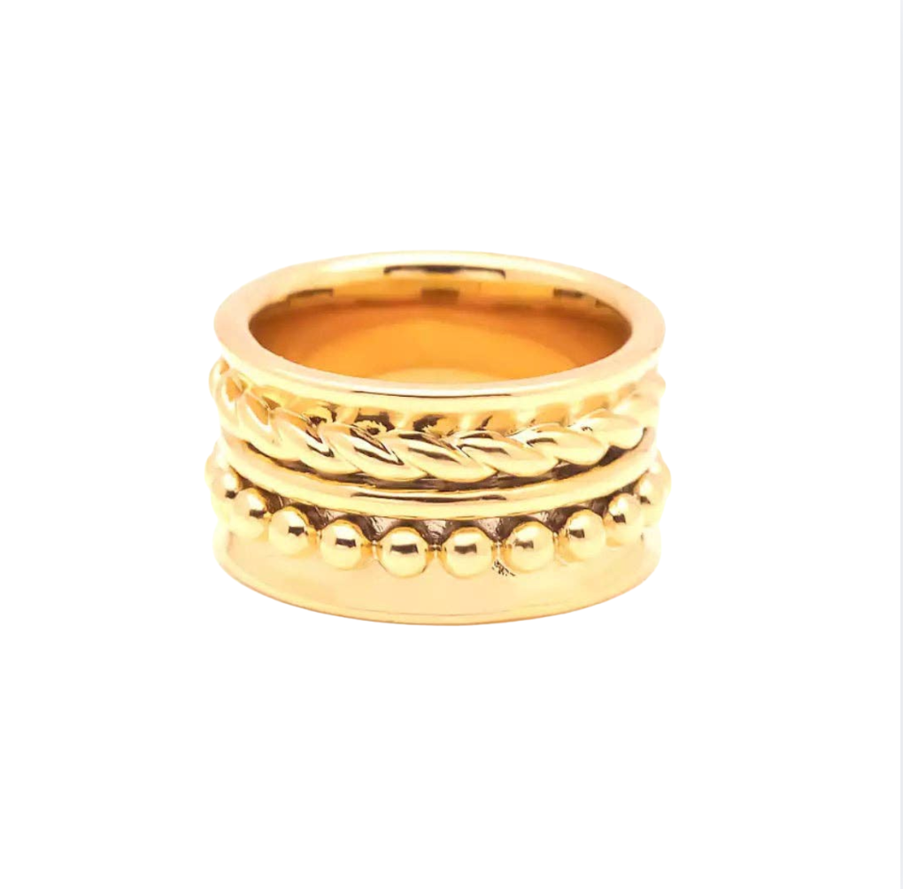 Taylor Band Ring | Gold Size 6