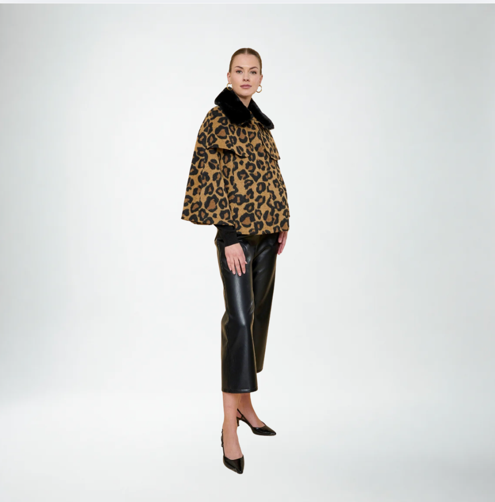 Flora Bea Aly Cape | Leopard
