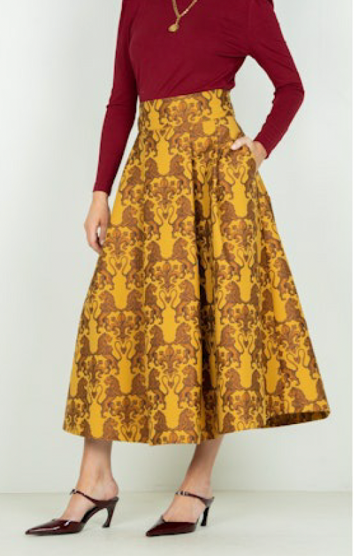 Emily McCarty Dotty Skirt | Leone